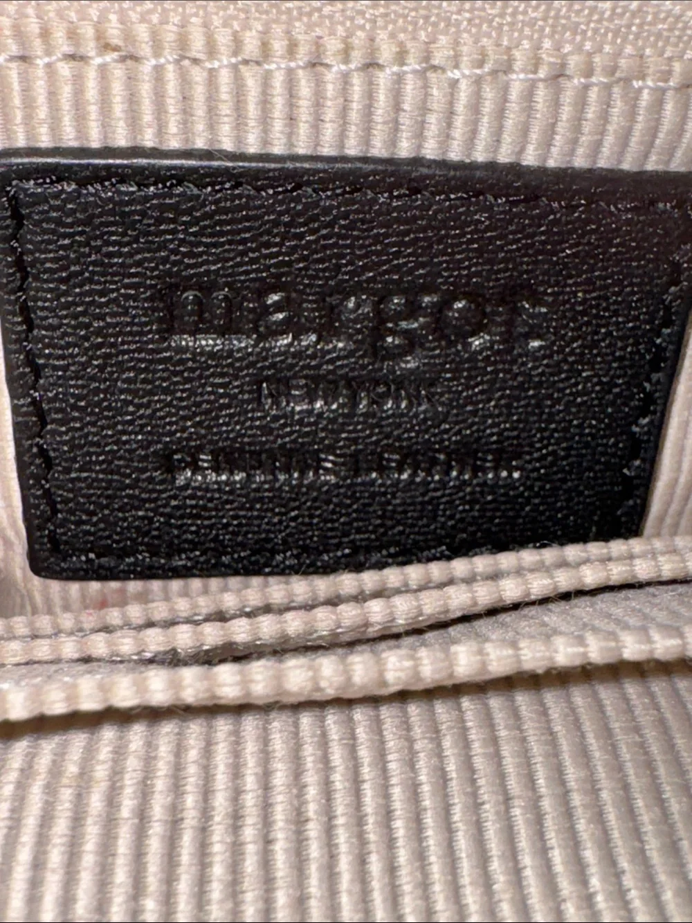 Margot leather purse crossbody bag